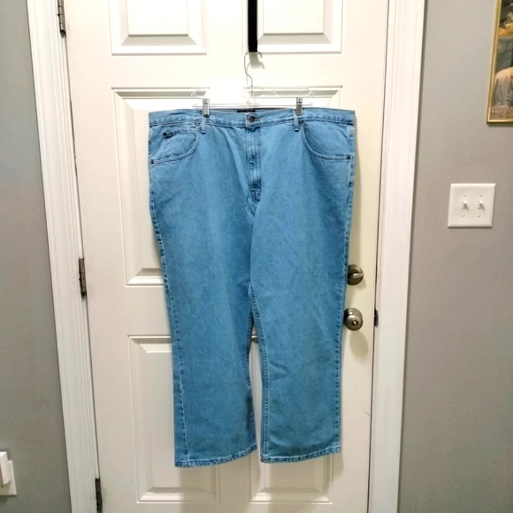 Saddlebred Men's Relaxed Fit Blue Jeans